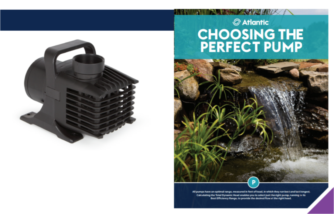 Atlantic Pond Contractor - Pond & Water feature pumps, & pumping 
