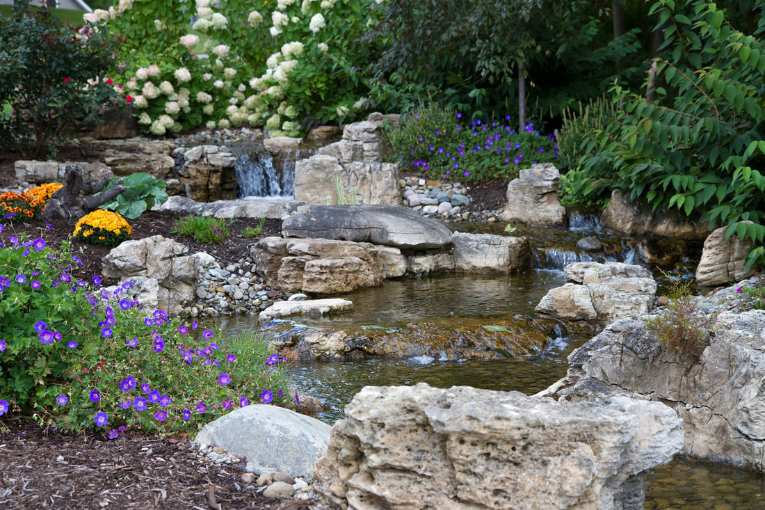Atlantic Professional Pond Contractor - Disappearing Pond-Free Waterfall Contractors 